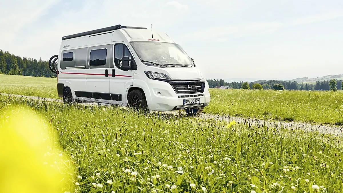 Kastenwagen unterwegs